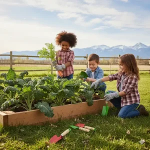 Illustration of a ride-on toy box featuring English and French (Jouets porteurs) labeling for the Canadian market.