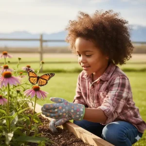 Illustration showing how a ride-on toy adjusts to grow with a Canadian toddler from 18 months to 3 years.