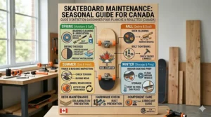Comparison of wheel hardness levels, recommending softer wheels (90a-95a) for 10-year-olds skating on outdoor Canadian asphalt.
