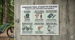 Comparison of hardtail and full-suspension mountain bikes for 10-year-olds in a Canadian garage setting.