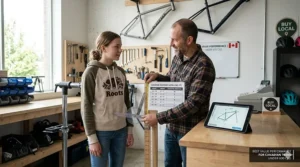 Bike sizing guide for Canadian teenagers to find the right performance frame fit for heights under 6 feet.